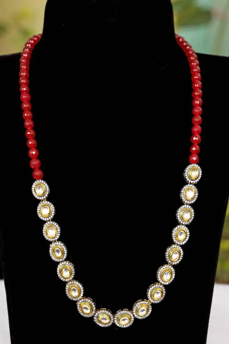 Red onyx necklaces