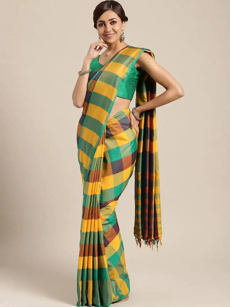 Purple woven uppada silk saree with blouse