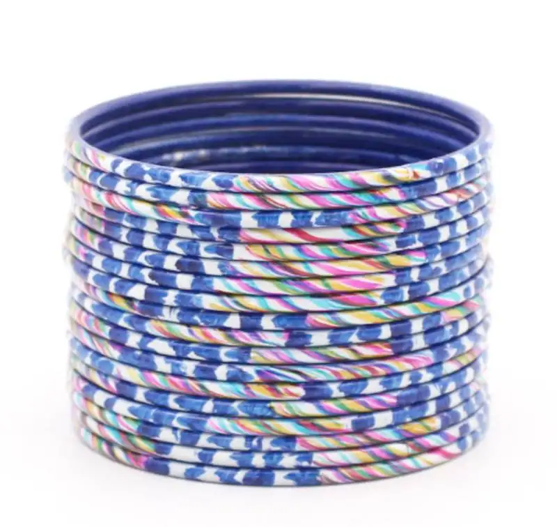 Blue bangles-and-bracelets