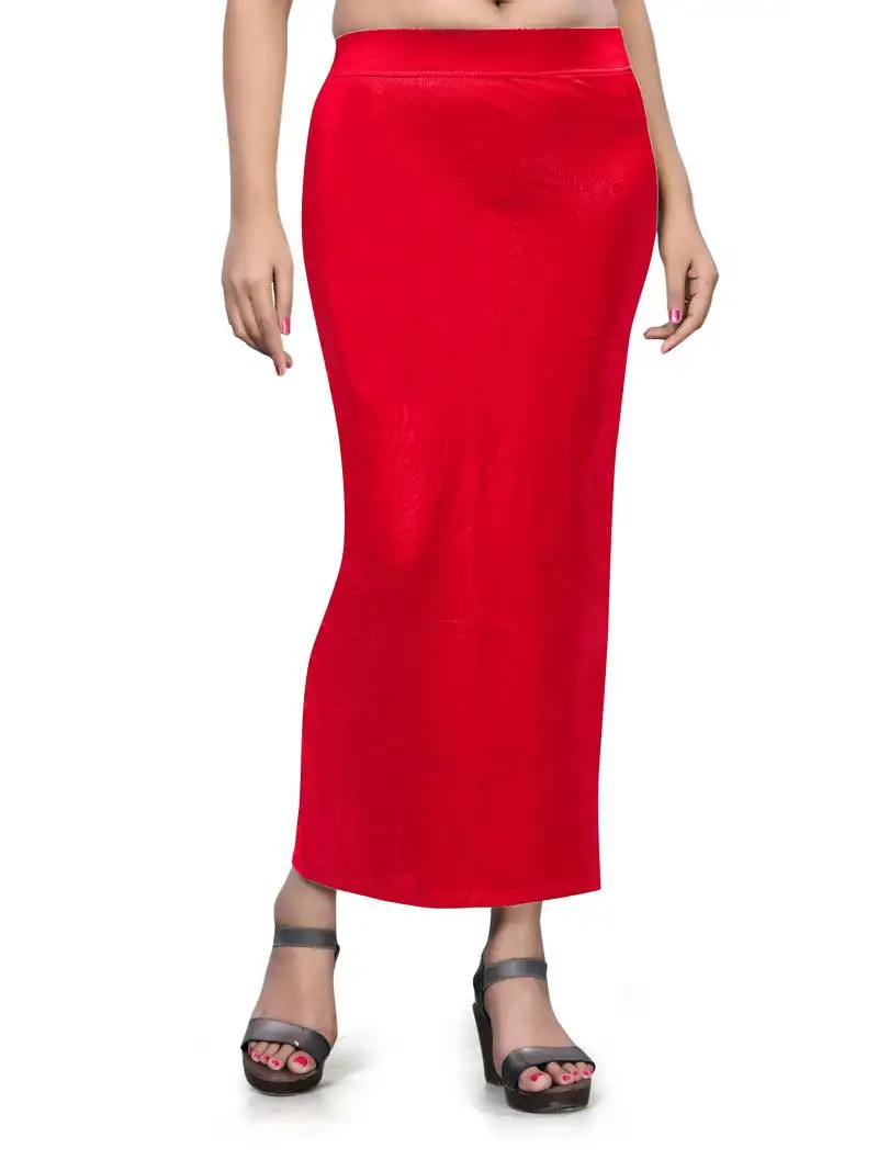 Red plain acrylic skirts