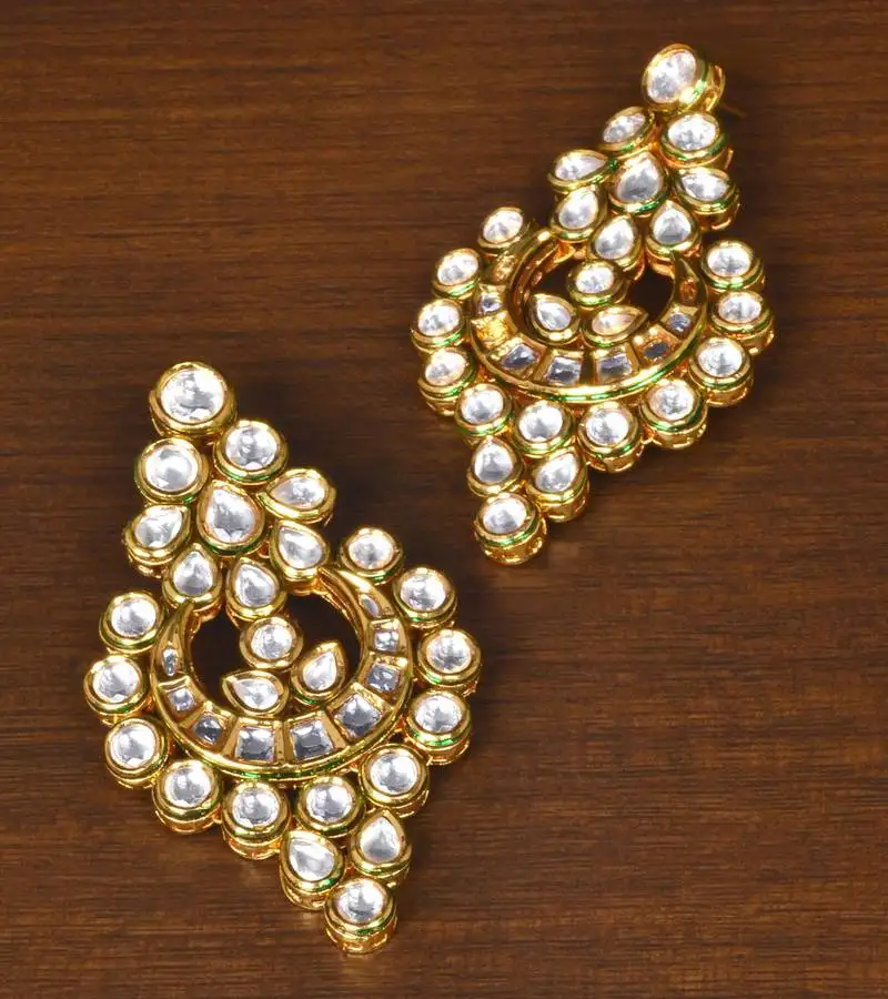 Kundan embellished designer earrings 217ed174