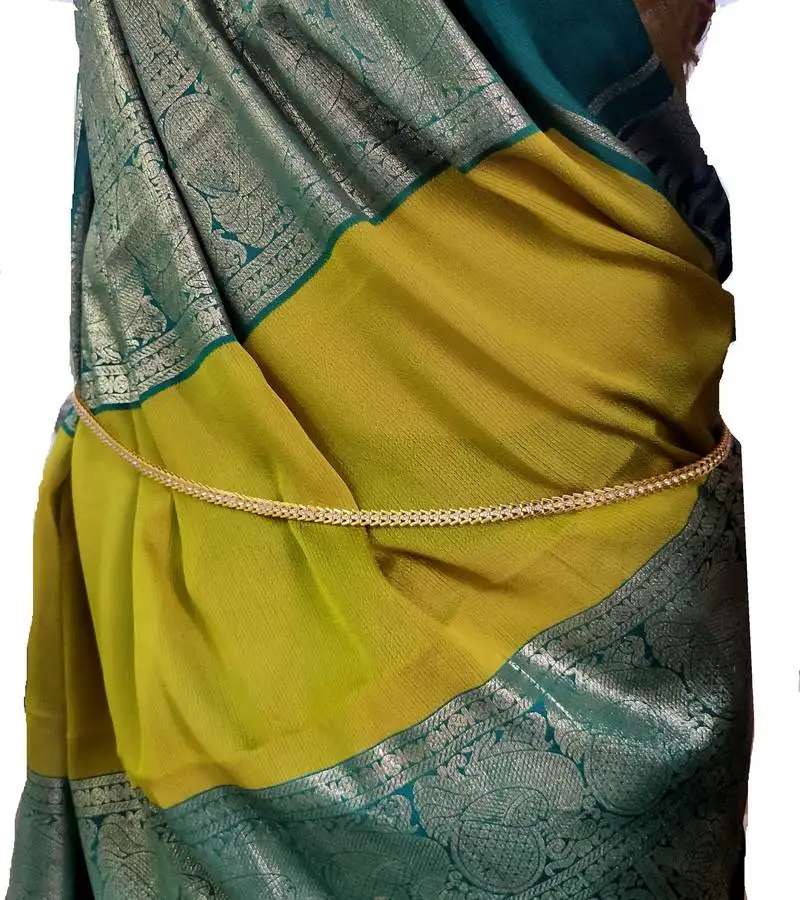 Gold bridal-kamarband