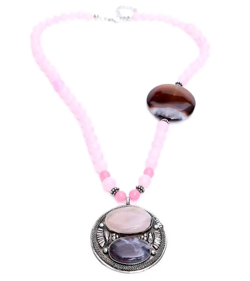 Multi-colored designer beaded necklace acnx11