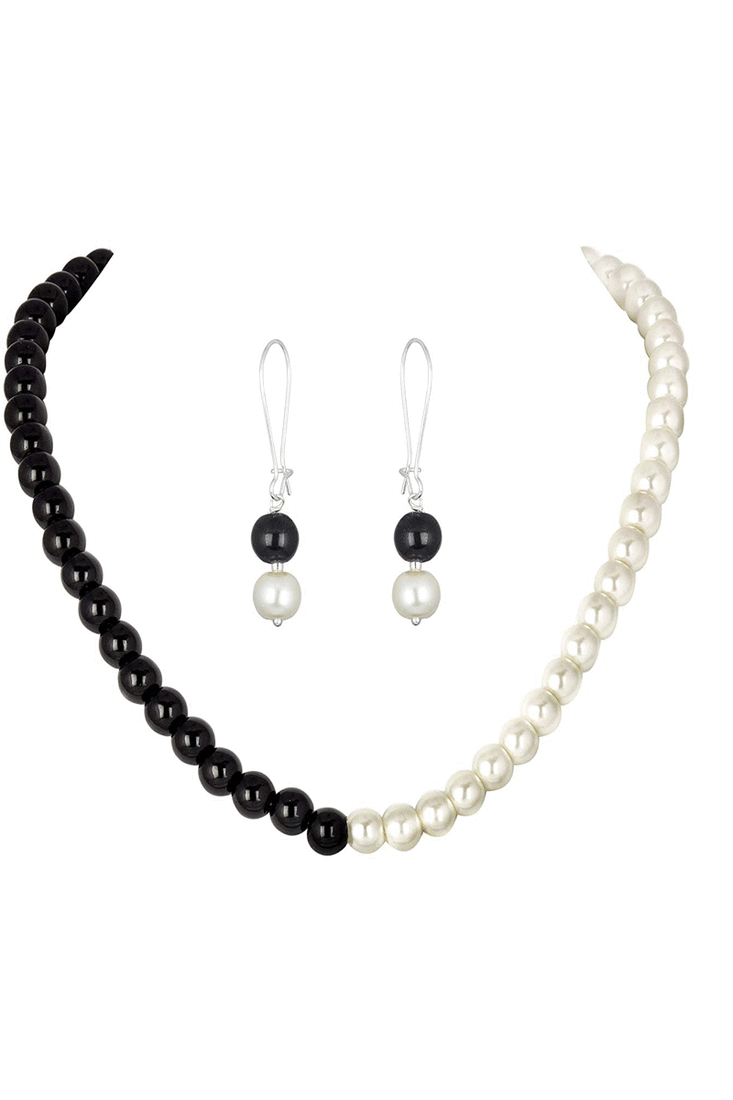 White necklace-sets