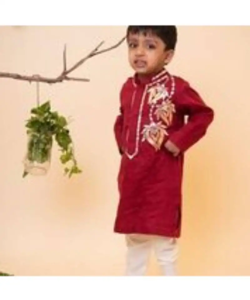 Rexin boy kurta