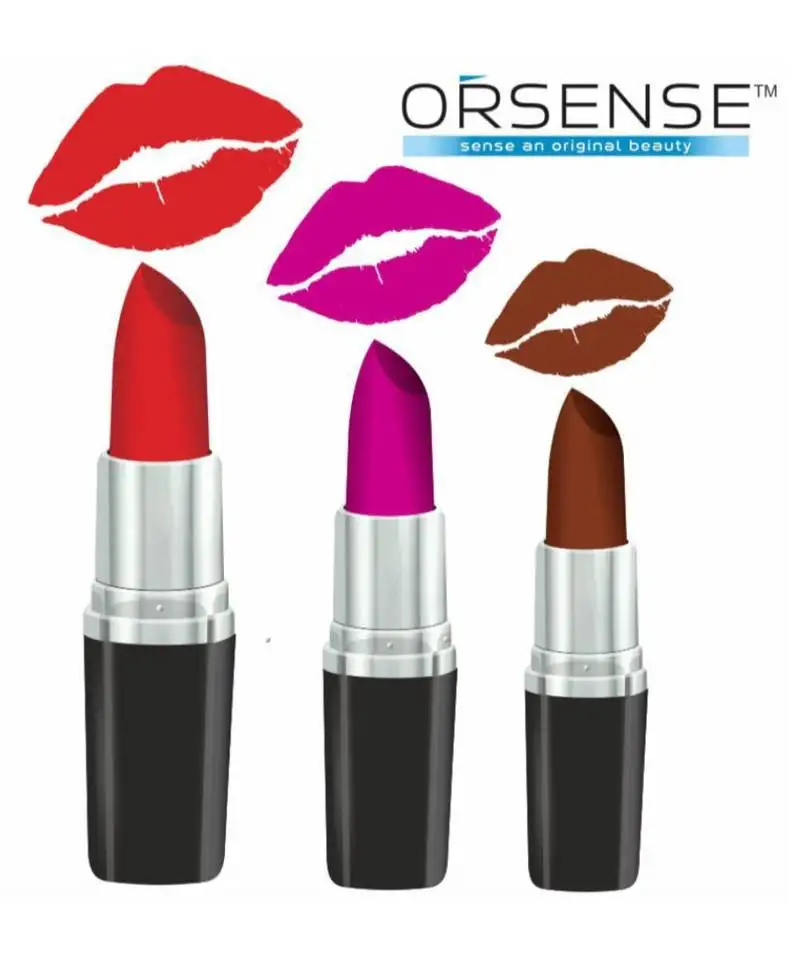 33 g pack of 3 creme lipstick multi spf 15 by orsense
