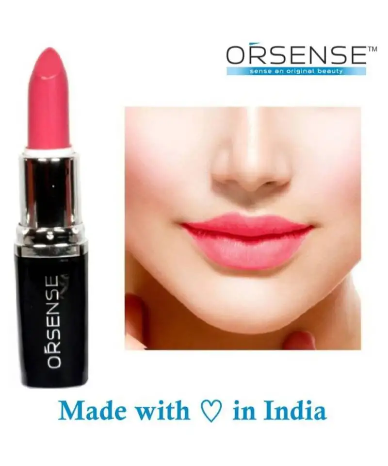 Orsense lip color creme lipstick exotic pink flamingo pink spf 10 3 g