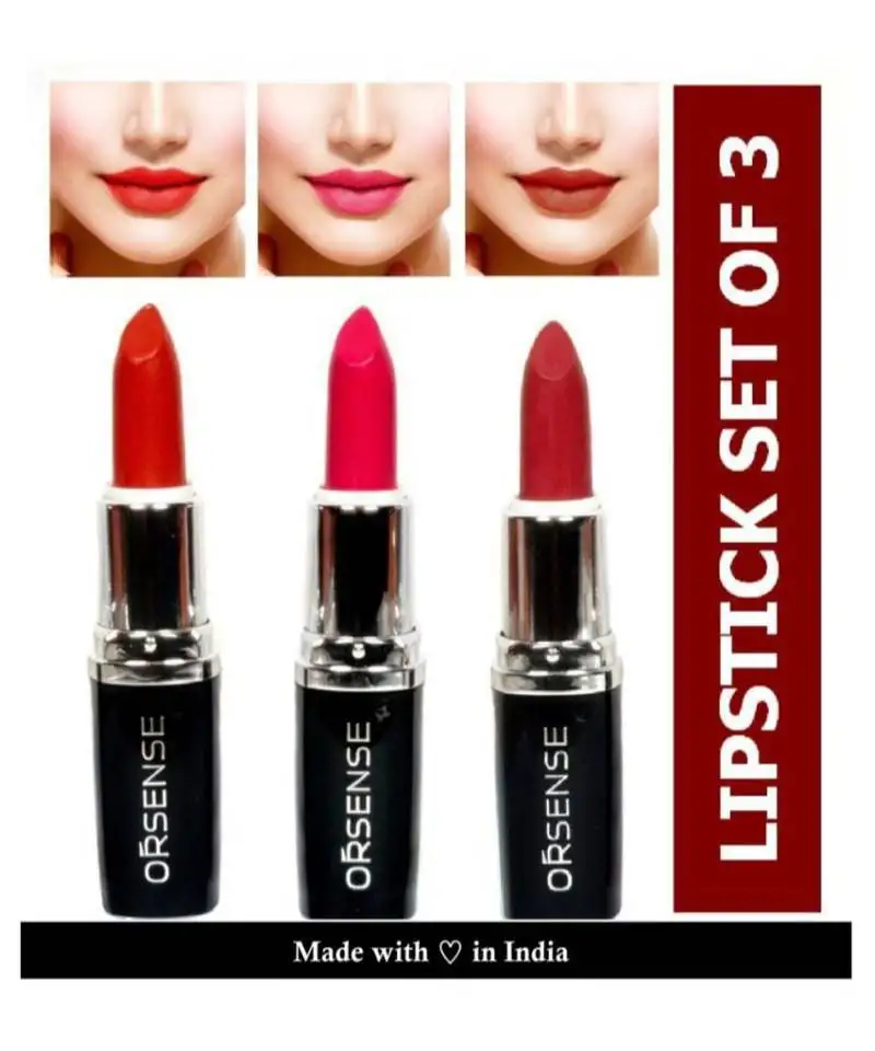 Orsense lipstick multi spf 10 pack of 3 10 g