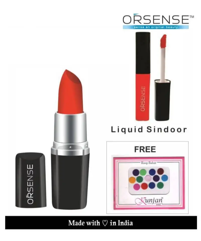 Orsense lipstick red pack of 3 4 g