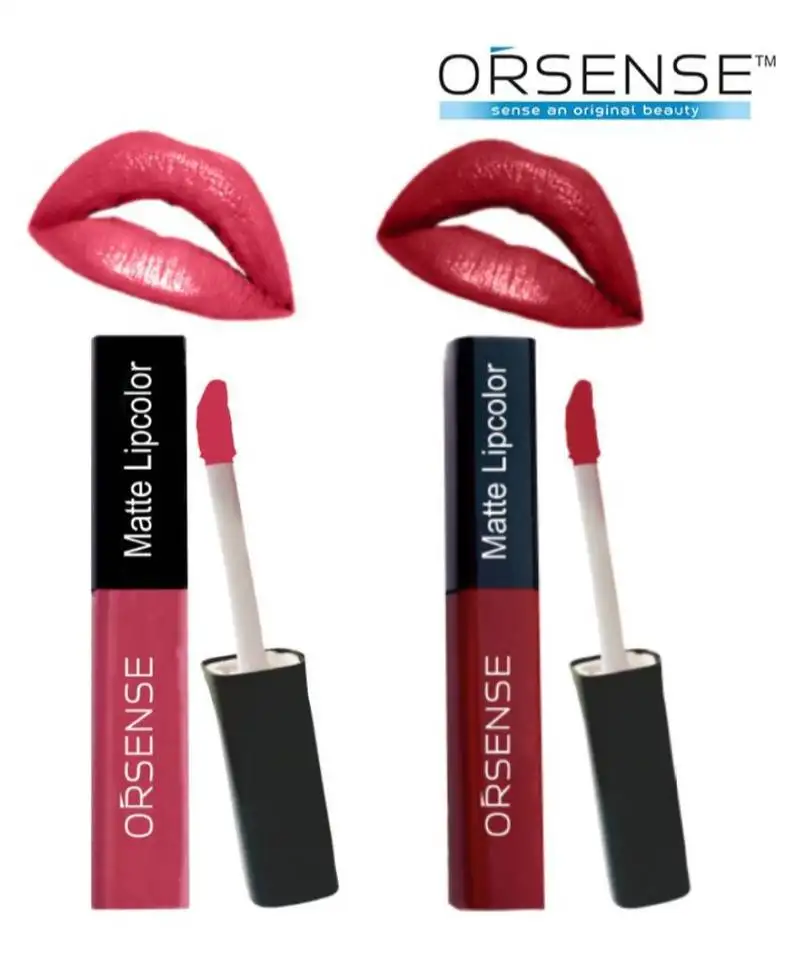 10 g pack of 2 red liquid lipstick by orsense