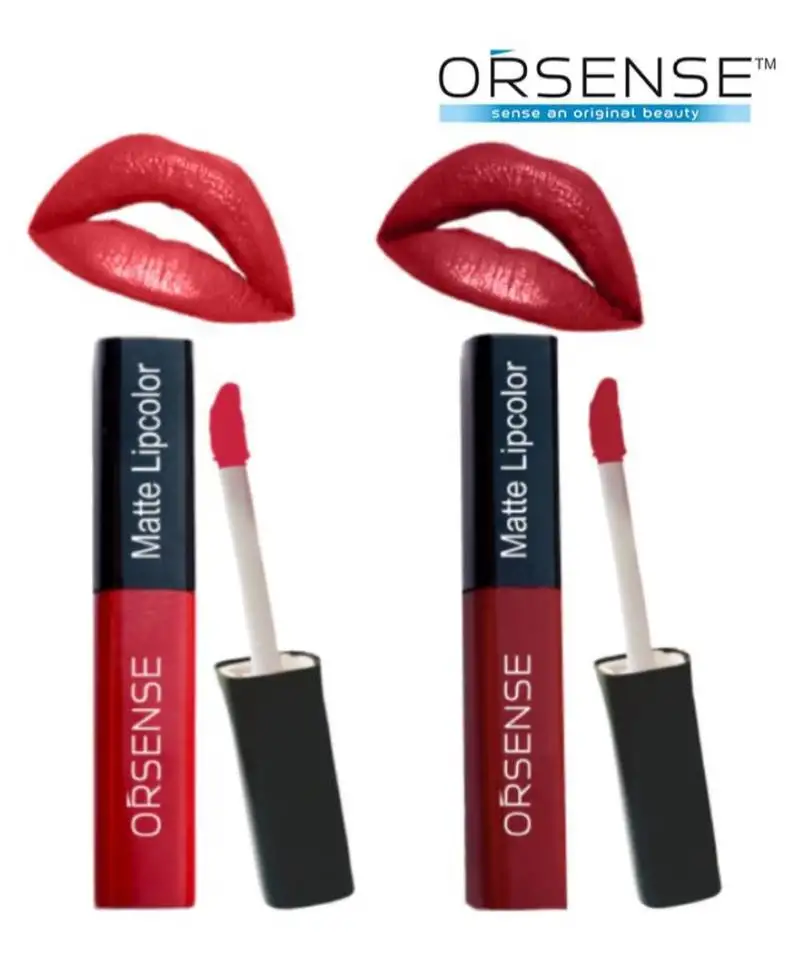 20 g pack of 2 liquid lipstick ruby red by orsense