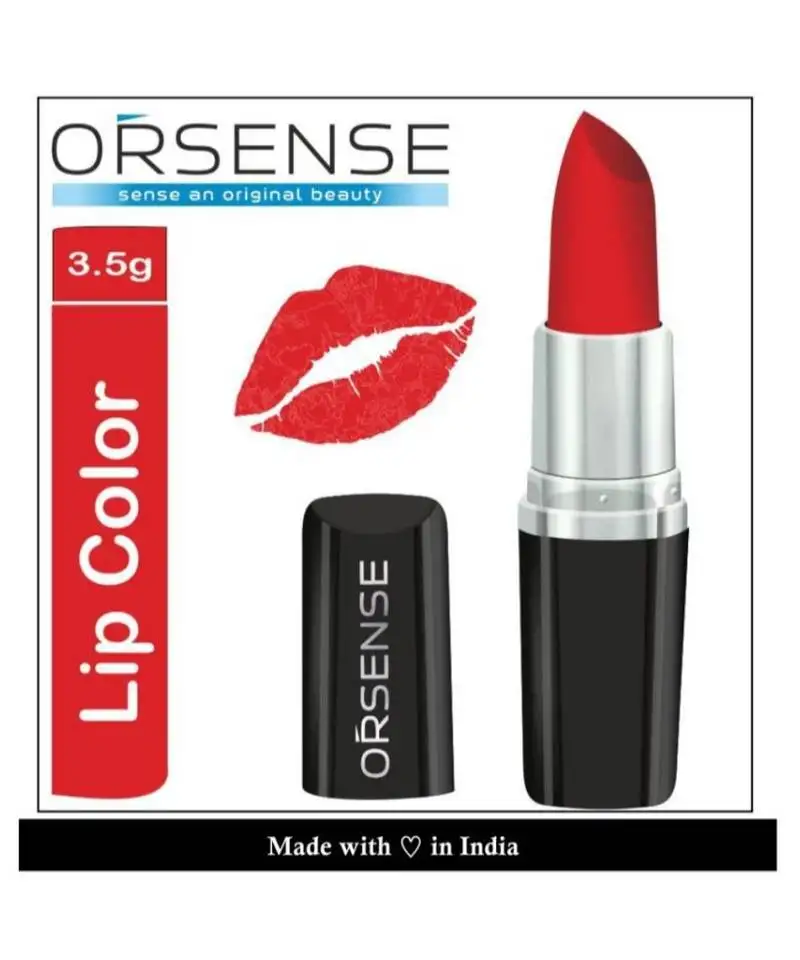Orsense matte lipstick red spf 10 3 g