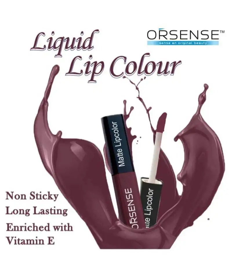 10 g pink matte liquid lipstick by orsense