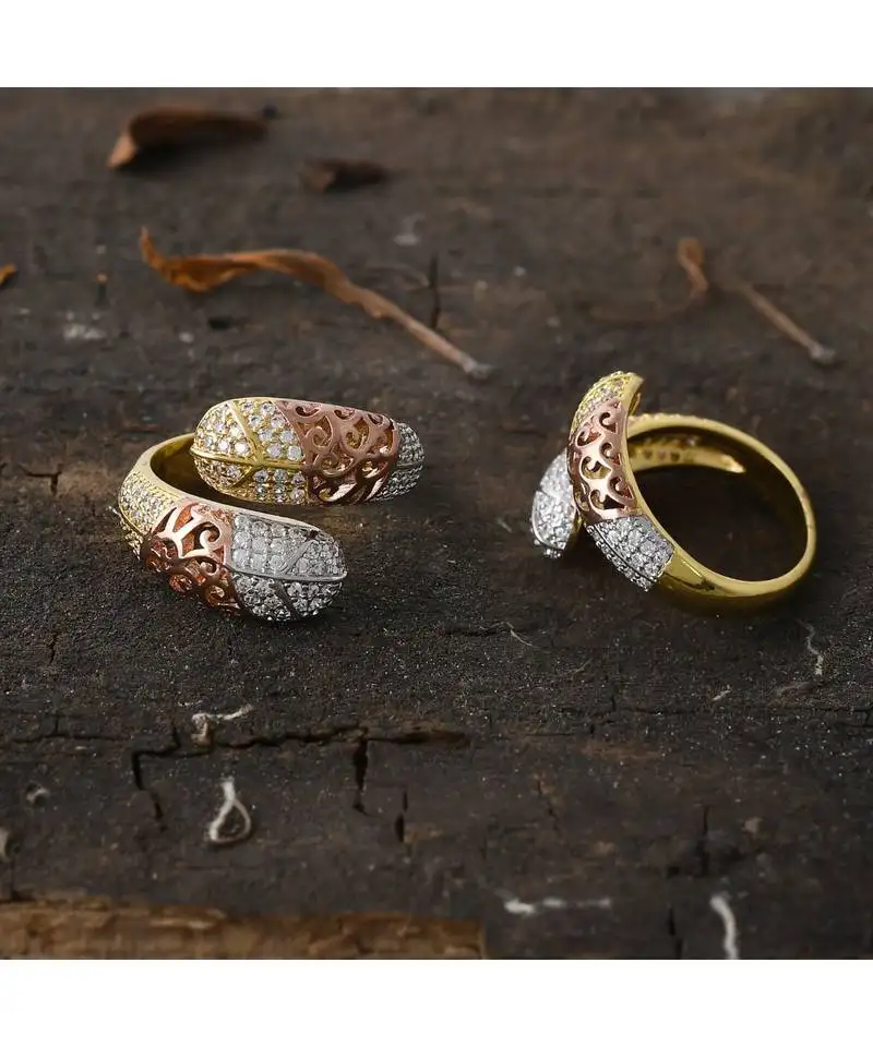 Designer rose gold stylish ring