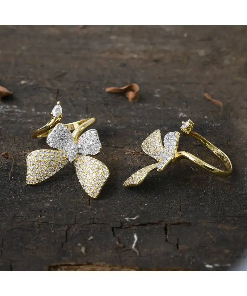 Smart beautiful delicate ring